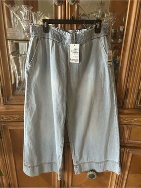 NWT Kensie Light Wash High-Rise Wide Leg Denim Jeans